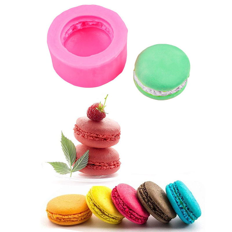Candle Supplies Eu - Molde de silicone 3d macaron fondant