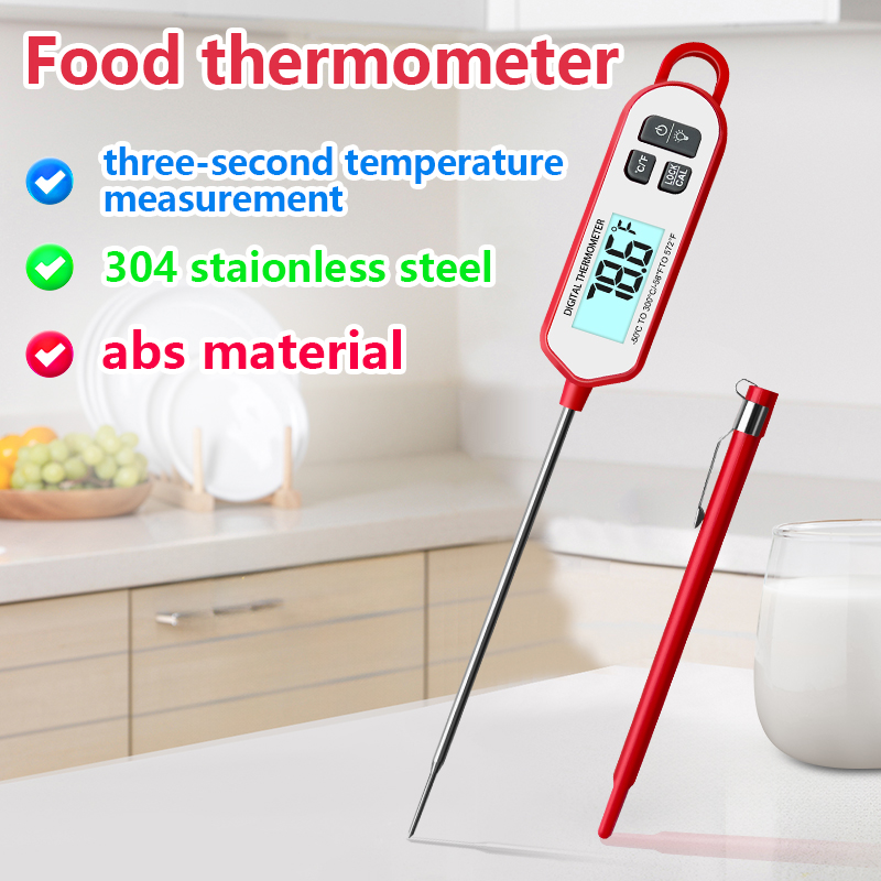 Digital Thermometer Probe - Termômetro digital de carne com leitura
