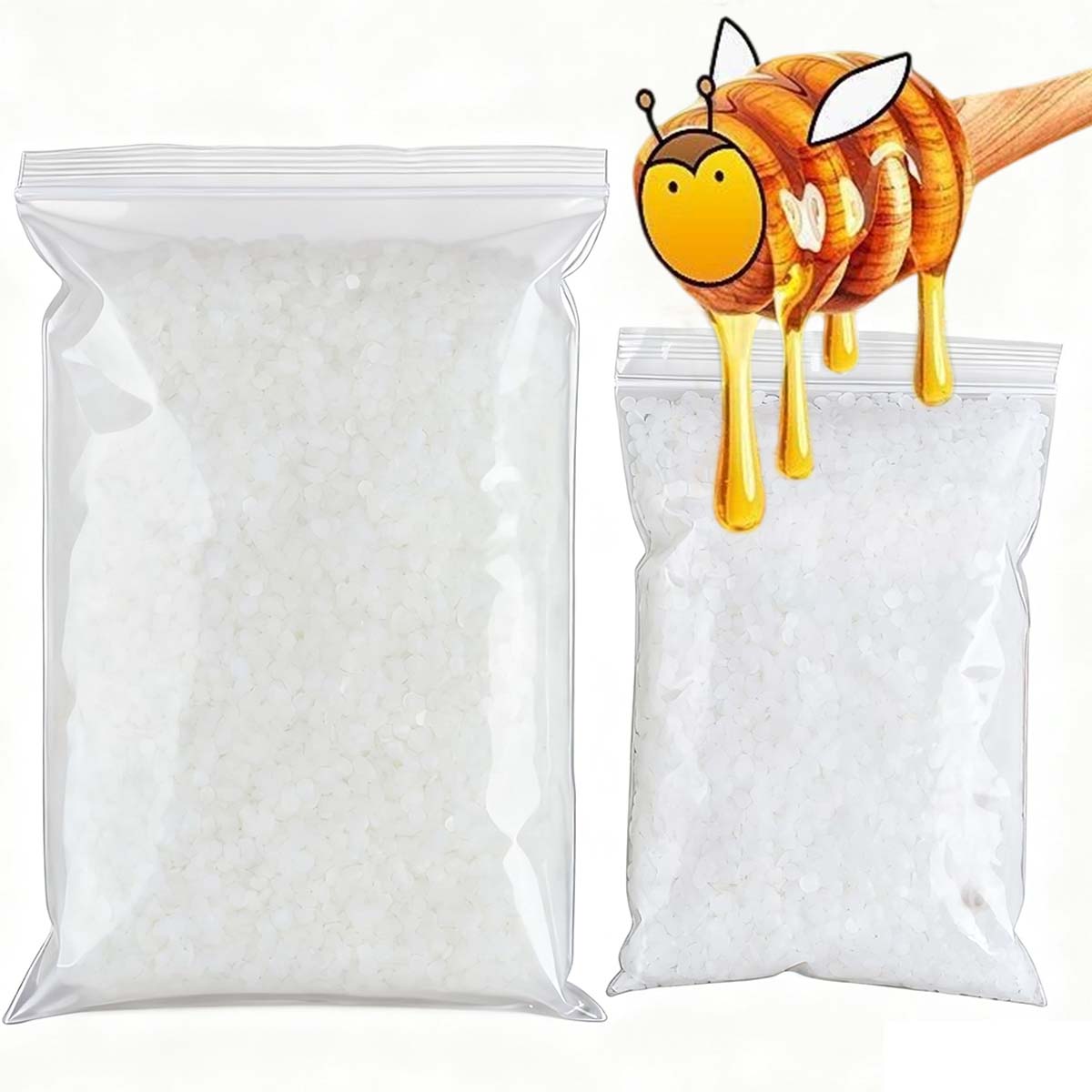 Candle Making Supplies Usa - 200g-1000g cera de abelha branca puro