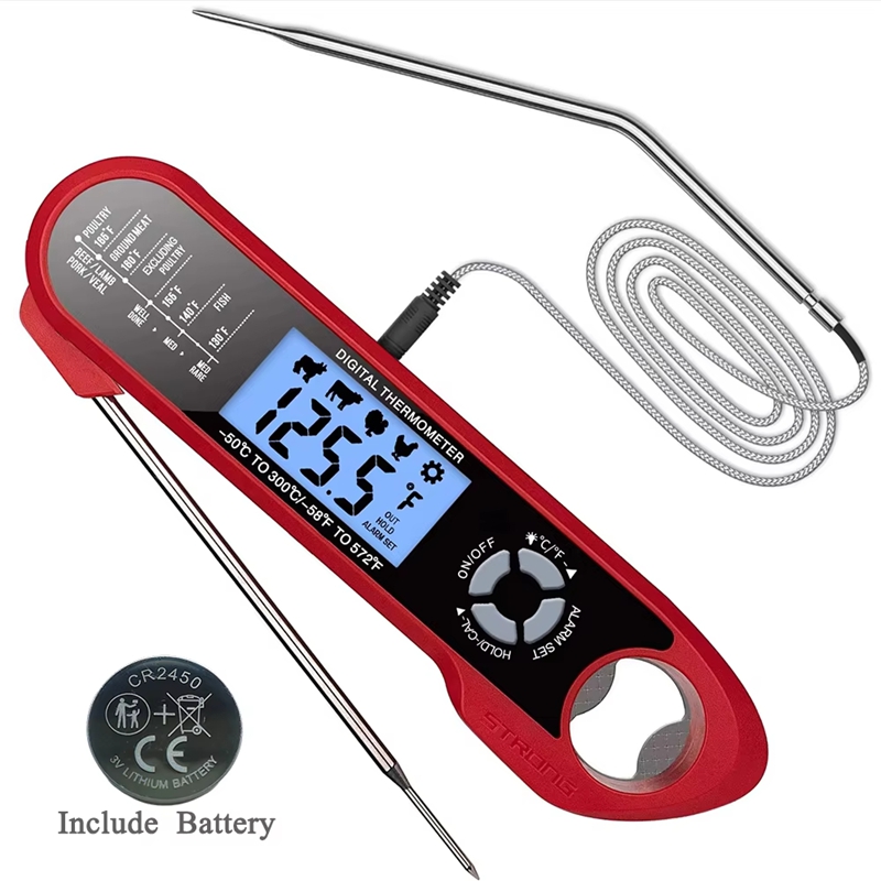 Digital Thermometer Probe - Termômetro Digital de Cozinha com Dupla