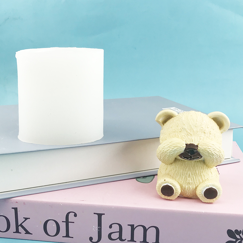 Molde de silicone de ursinho c - Candle Supplies Eu avaliação e preço