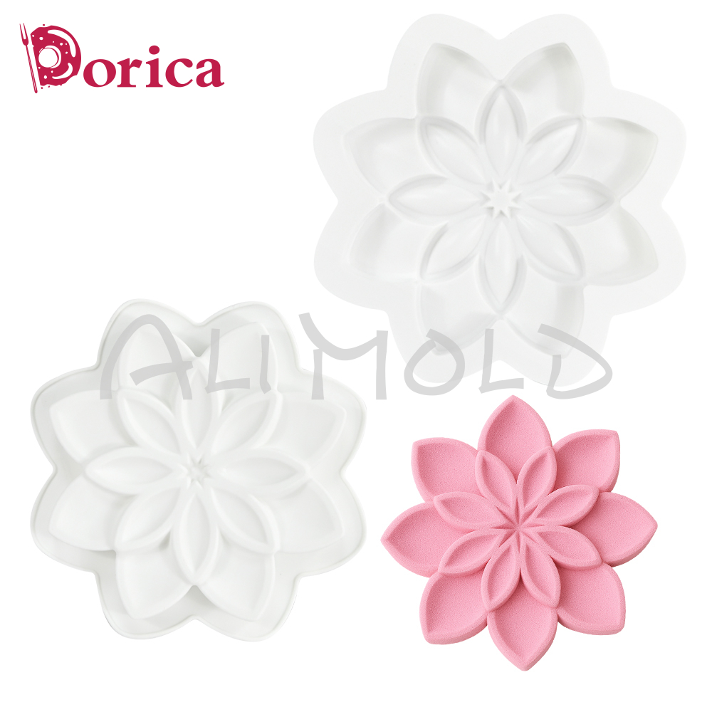 Flor molde de silicone pudim g - Candle Supplies Eu avaliação e preço