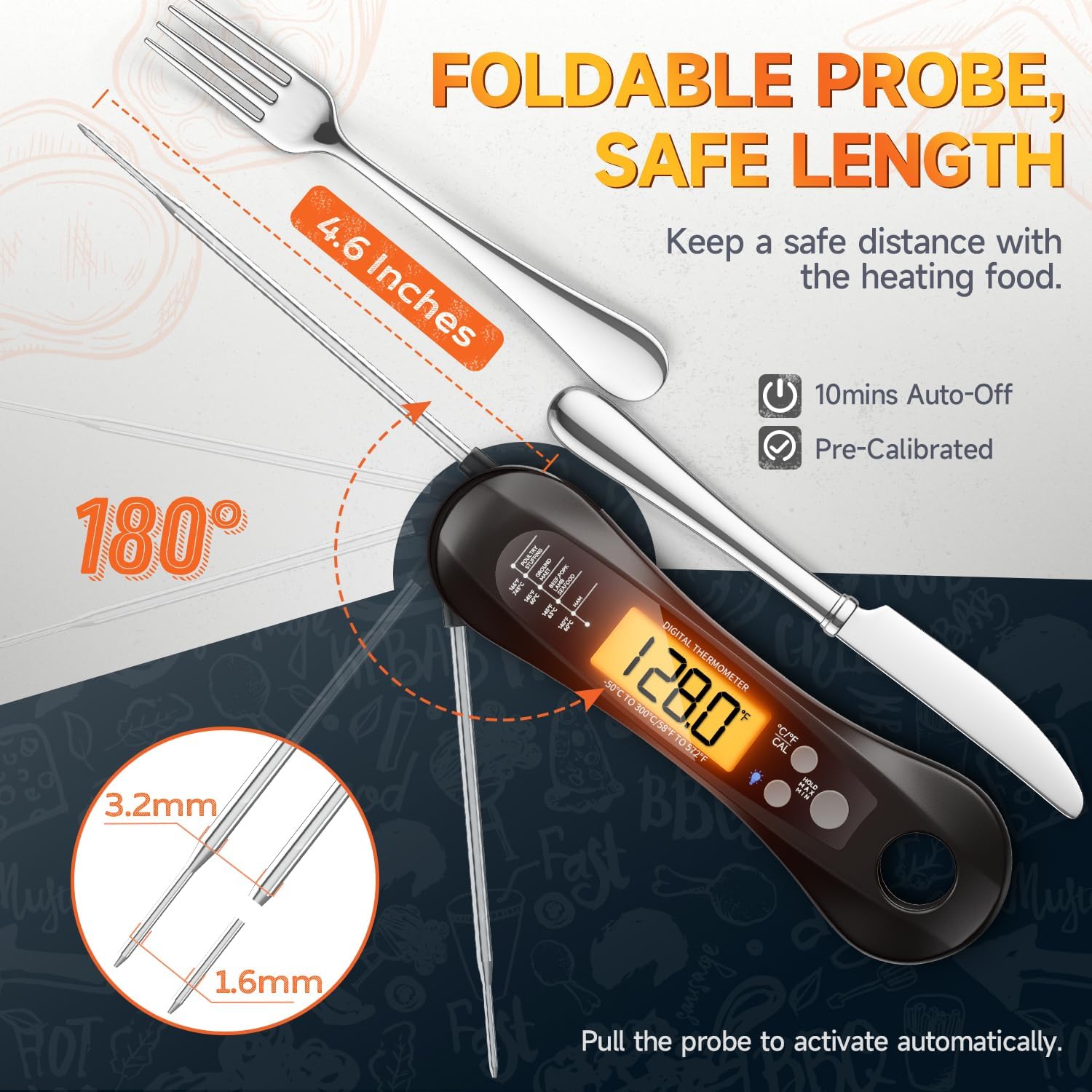 Termômetro Digital para Carne  - Digital Thermometer Probe avaliação e preço