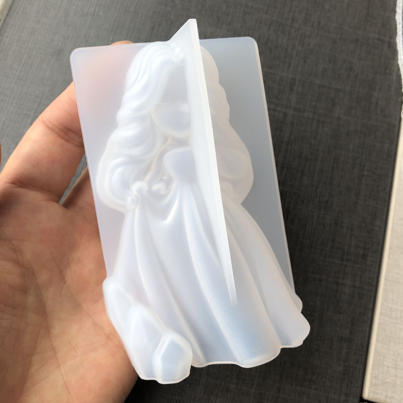 3d bonito princesa silicone ve - Candle Making Supplies For Beginners avaliação e preço