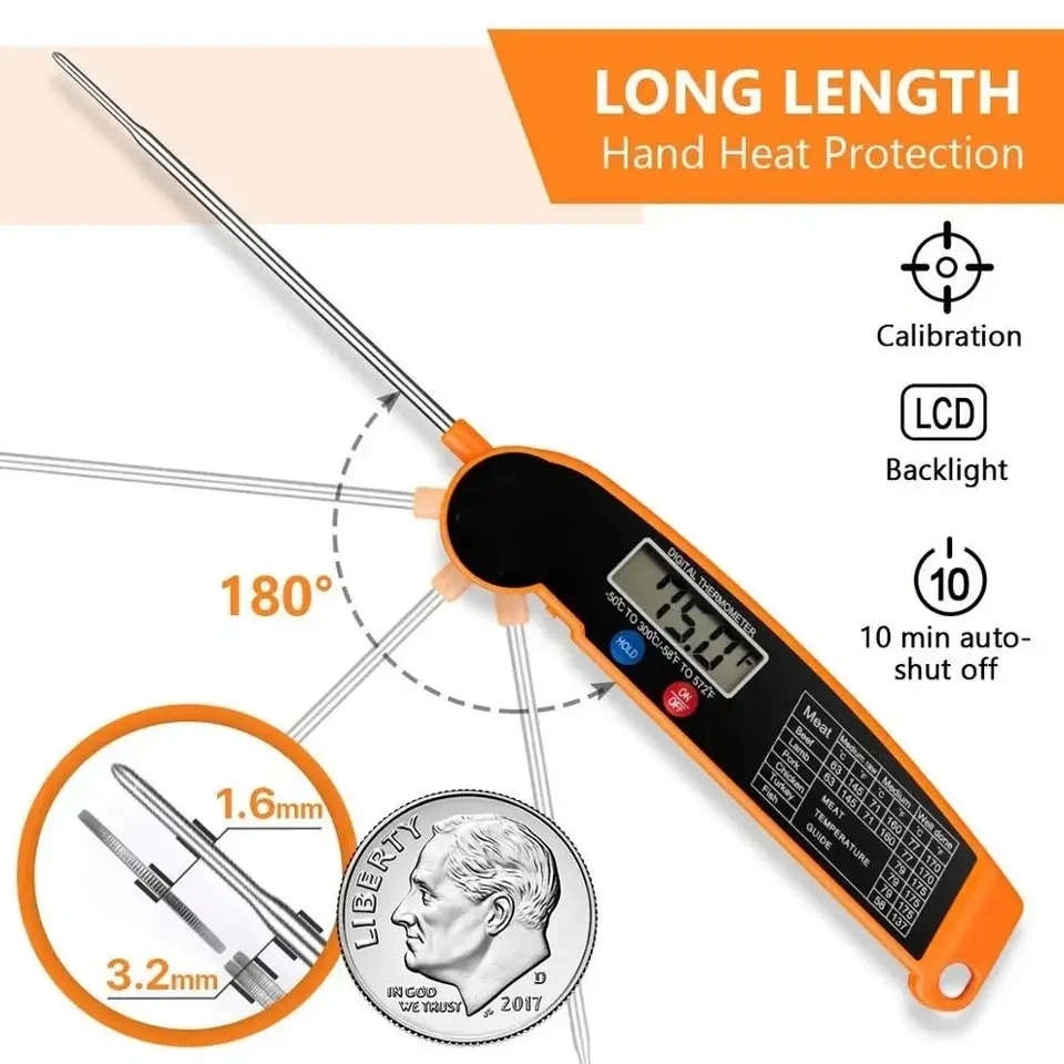 Termômetro Digital de Cozinha  - Digital Thermometer Probe avaliação e preço