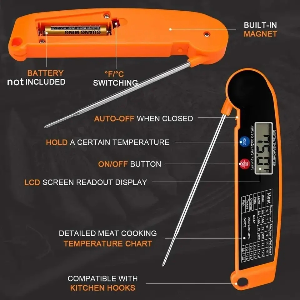 Termômetro Digital de Cozinha  - Digital Thermometer Probe avaliação e preço