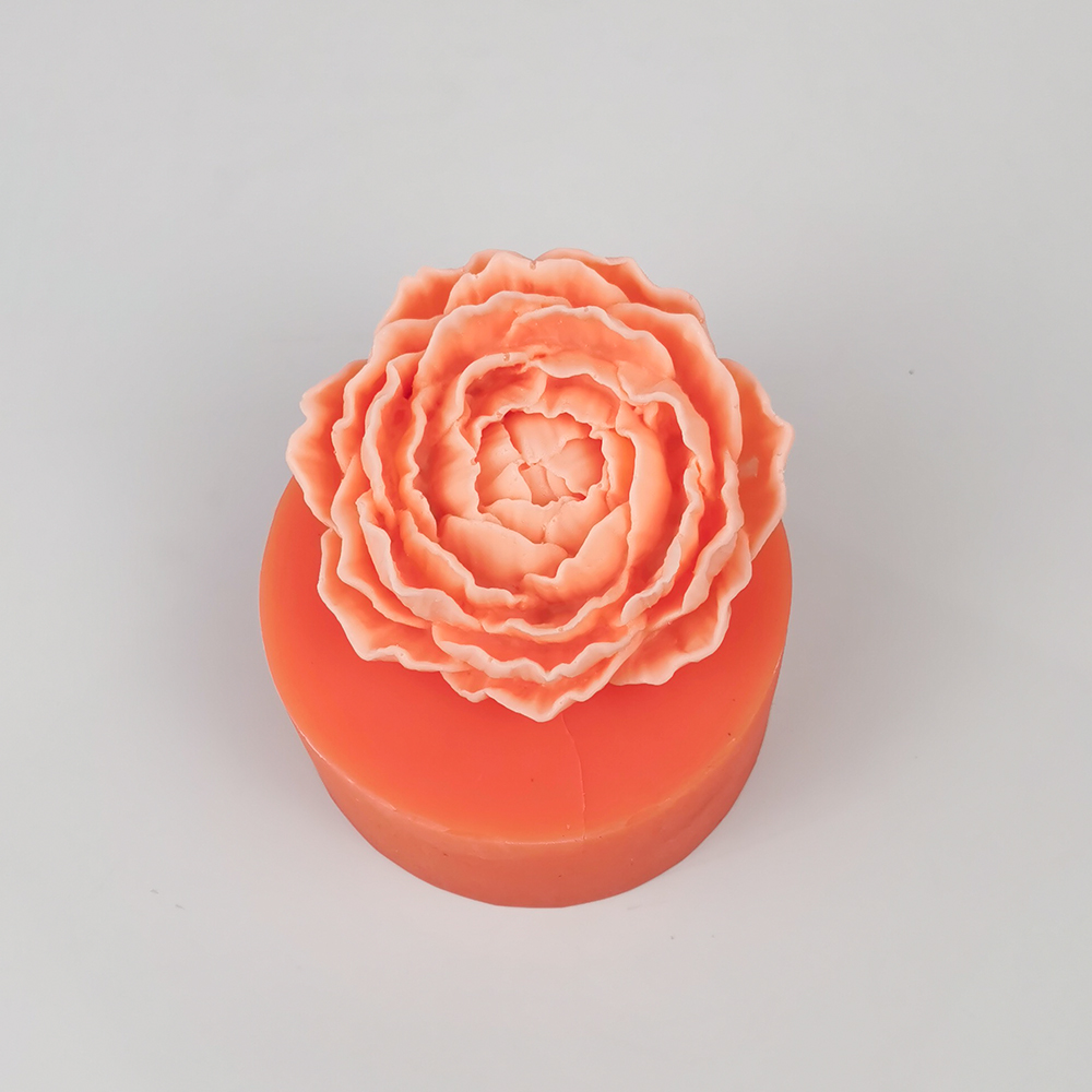 Peônia flor vela molde manual  - Candle Supplies Eu avaliação e preço