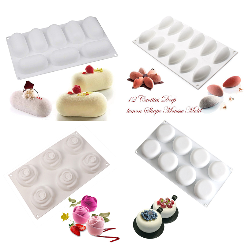 Mousse bolo molde de silicone  - Candle Supplies Eu avaliação e preço