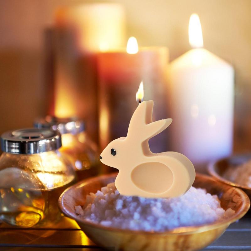 Coelho molde de silicone forma - Candle Making Supplies Usa avaliação e preço