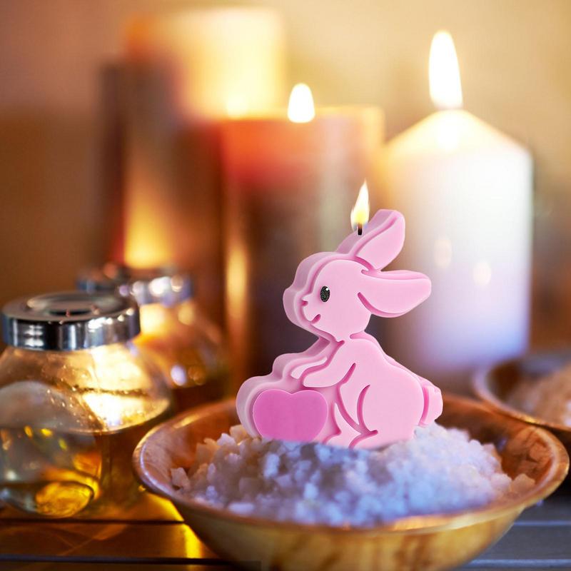 Coelho molde de silicone forma - Candle Making Supplies Usa avaliação e preço