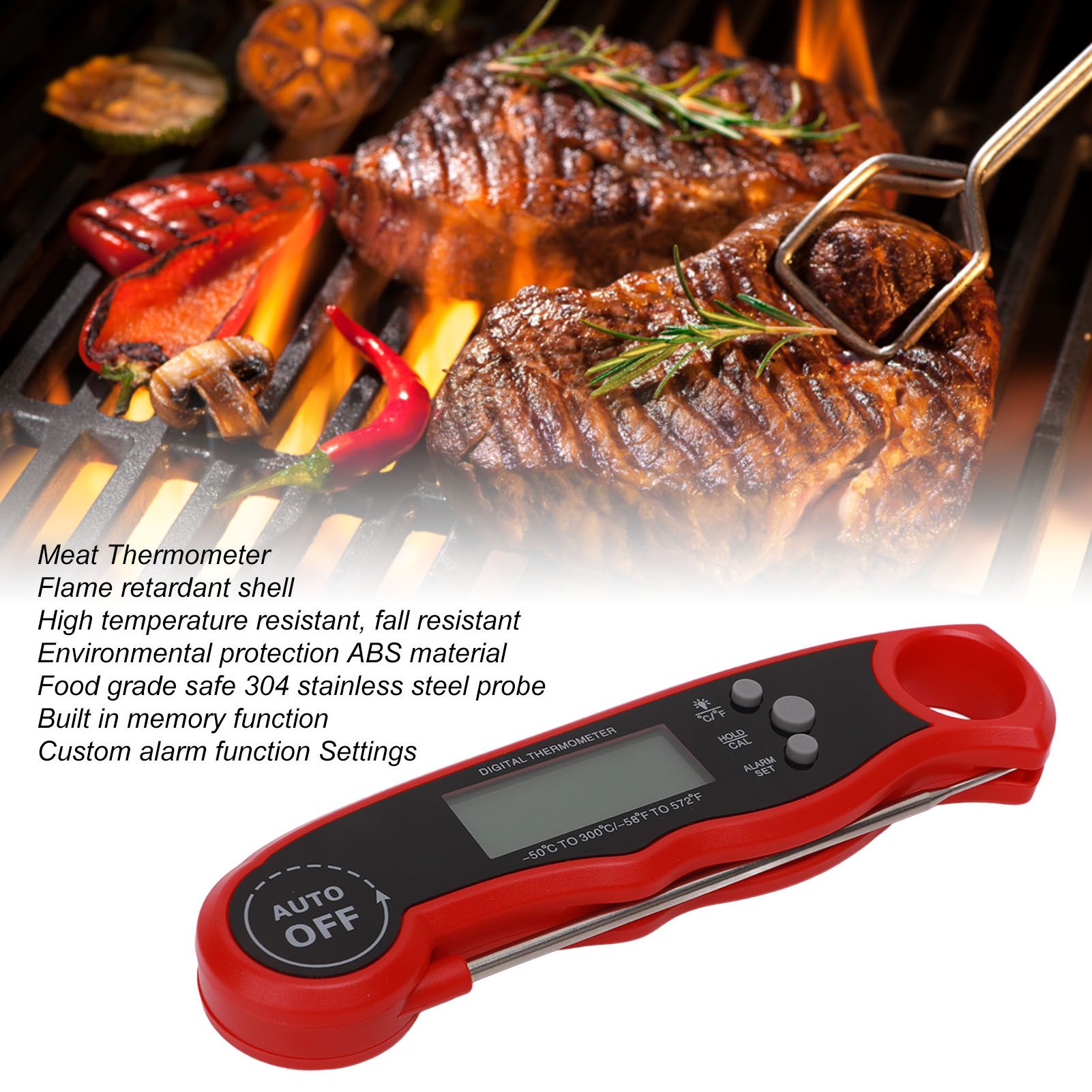 Termômetro Digital para Carne  - Digital Thermometer Probe avaliação e preço