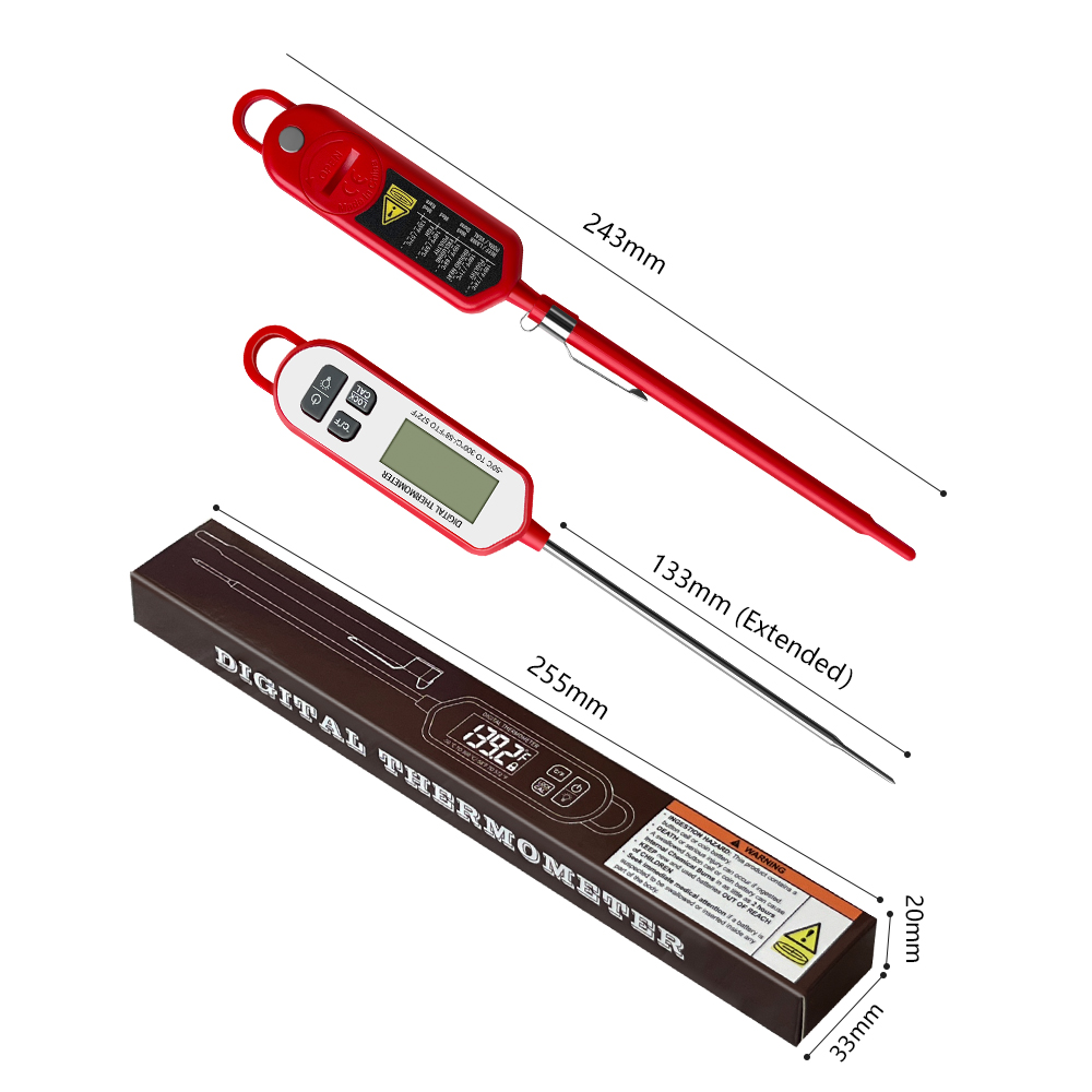 Termômetro digital de carne co - Digital Thermometer Probe avaliação e preço