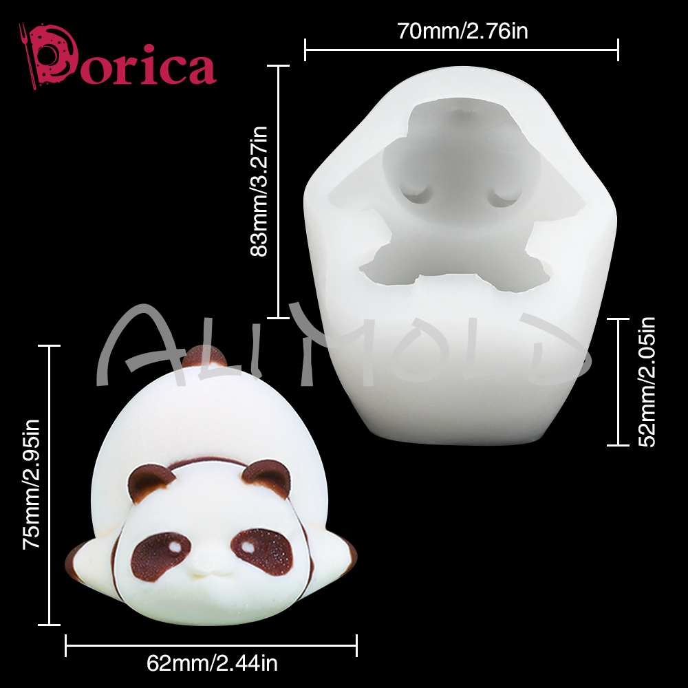Panda molde de silicone fondan - Candle Supplies Eu avaliação e preço
