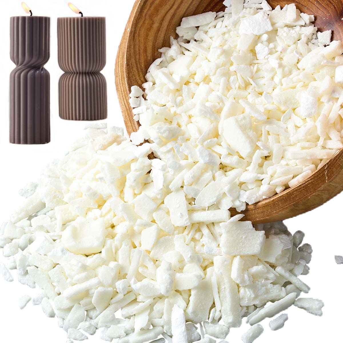 1 libras de cera de soja branc - Candle Making Supplies For Beginners avaliação e preço