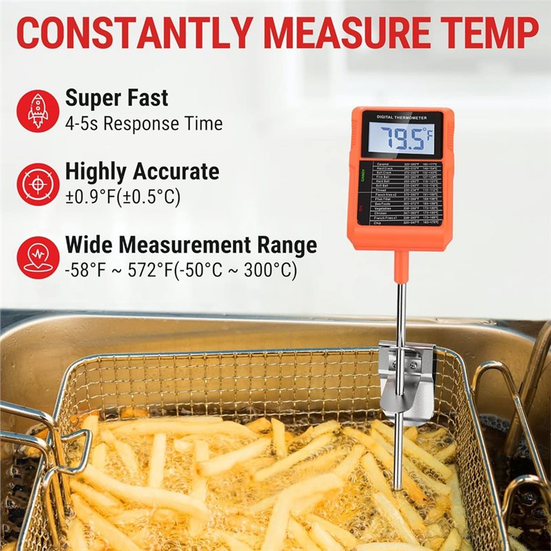 Termômetro Digital Y42A-TP510  - Digital Thermometer Probe avaliação e preço