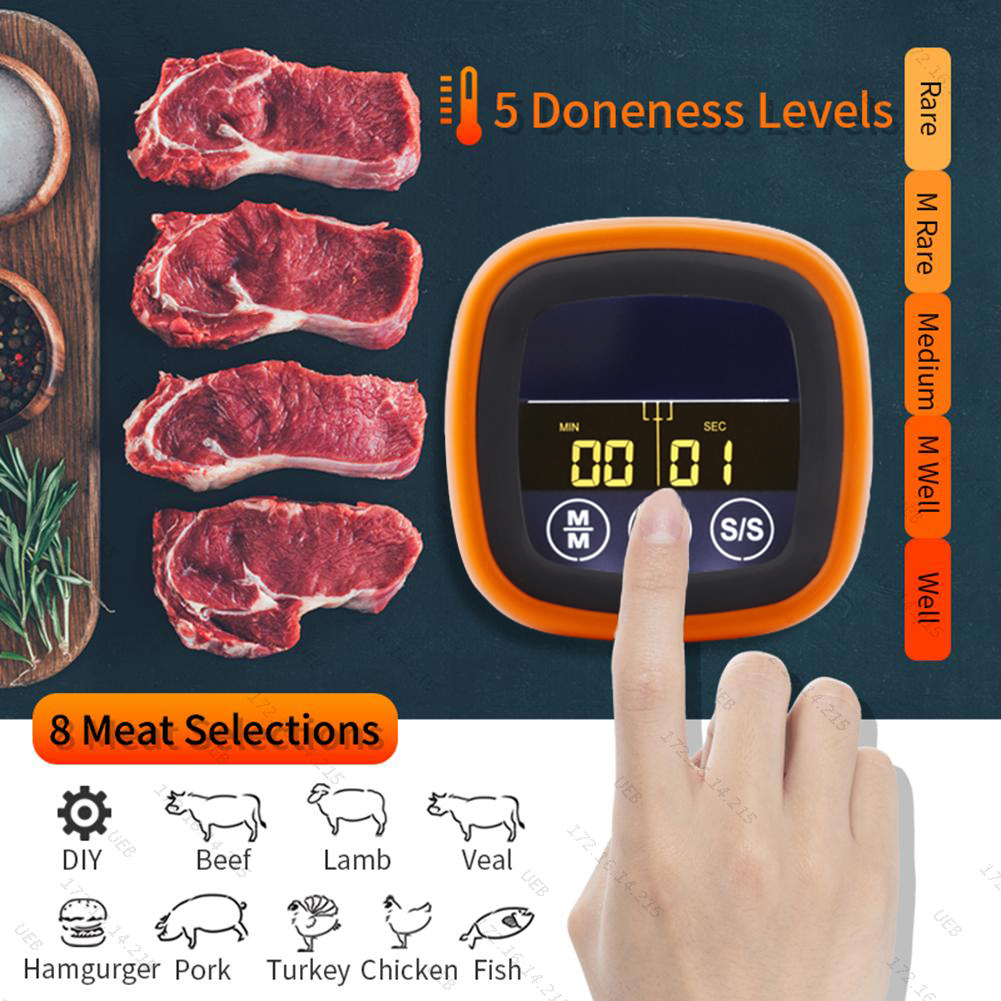 Termômetro digital de temperat - Digital Thermometer Probe avaliação e preço