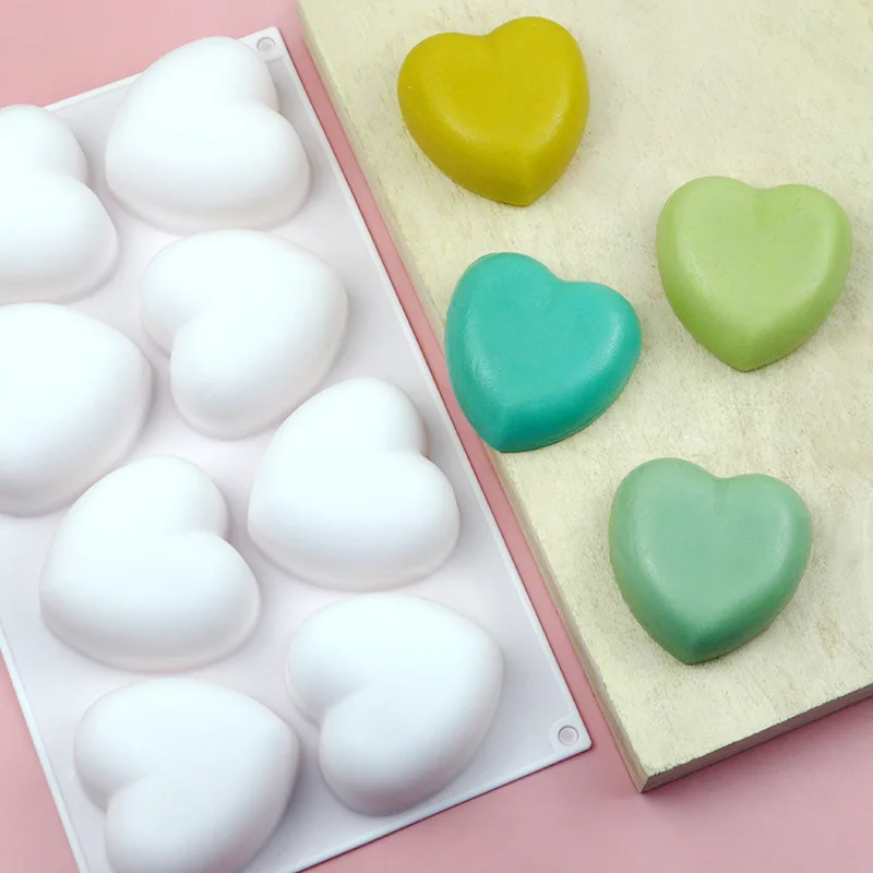 Amor coração silicone sabão mo - Candle Making Supplies For Beginners avaliação e preço