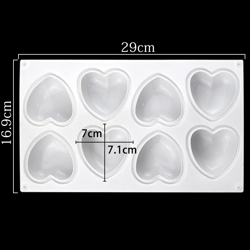 Amor coração silicone sabão mo - Candle Making Supplies For Beginners avaliação e preço