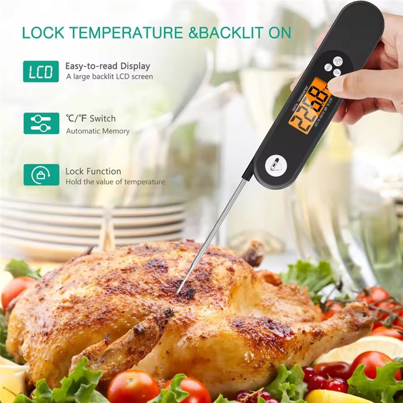 Termômetro Digital para Alimen - Digital Thermometer Probe avaliação e preço