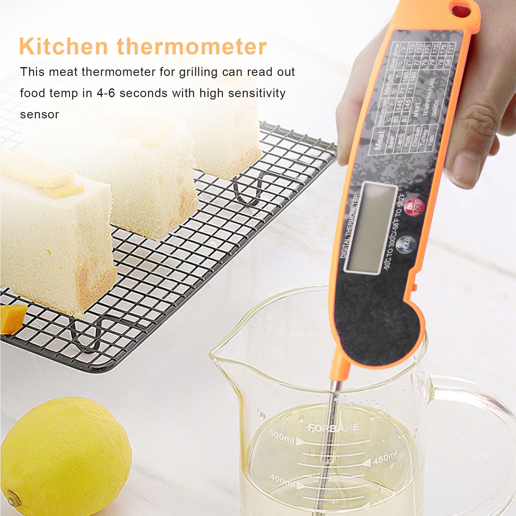 Termômetro digital de leitura  - Digital Thermometer Probe avaliação e preço