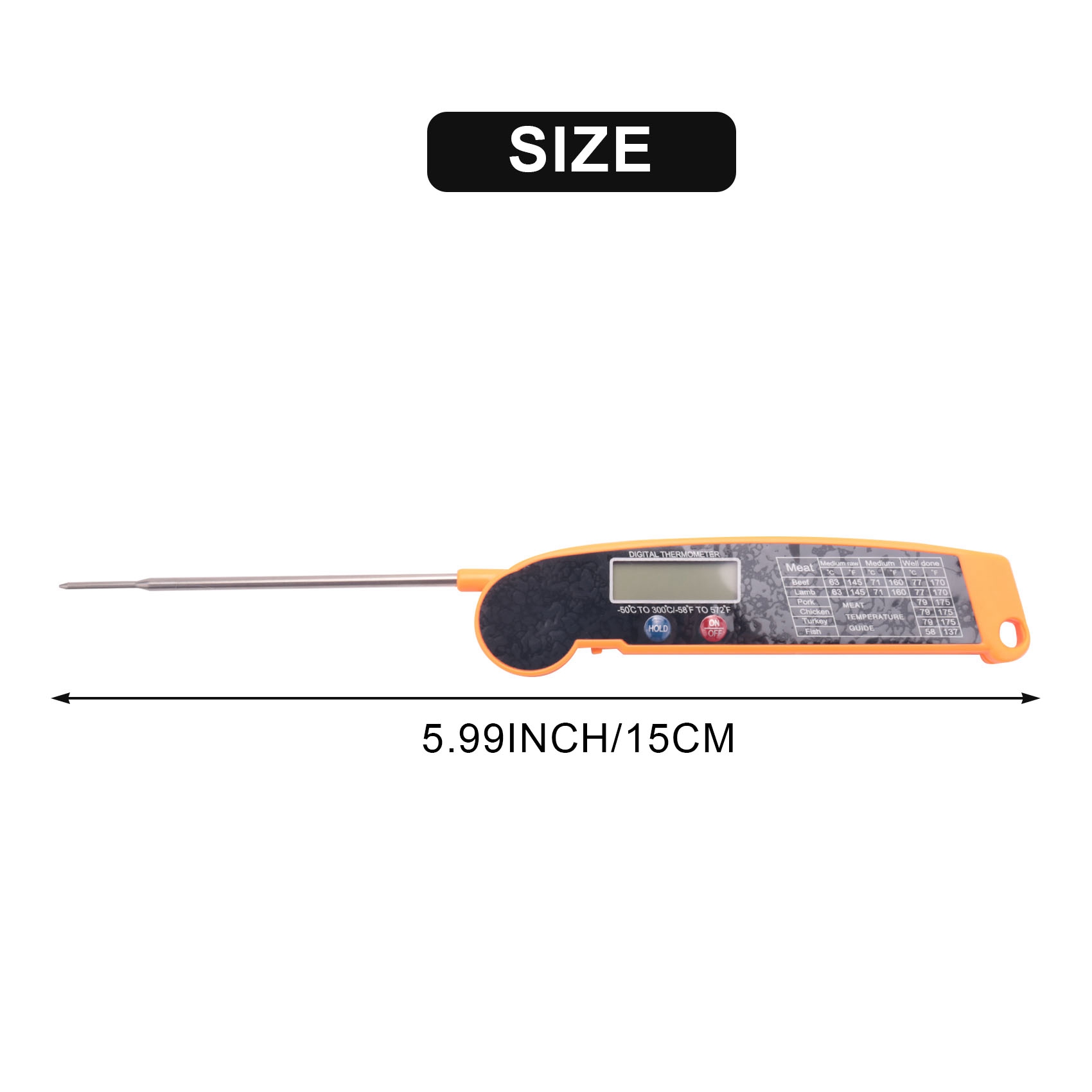 Termômetro digital de leitura  - Digital Thermometer Probe avaliação e preço