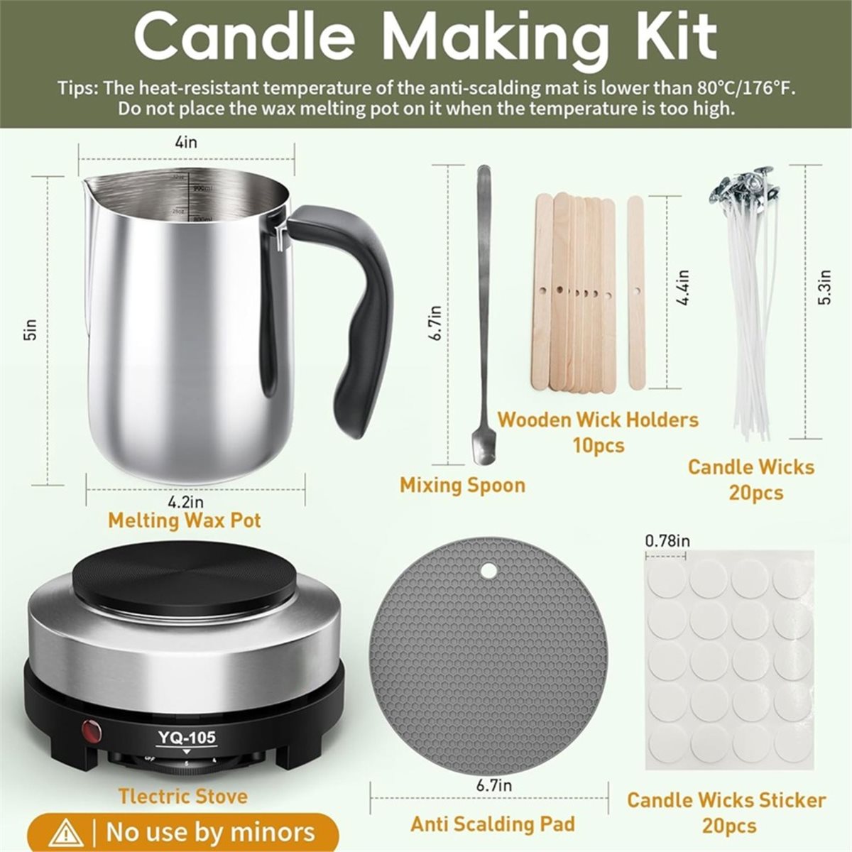 Novo Kit de Fabricação de Vela - Candle Supplies Eu avaliação e preço